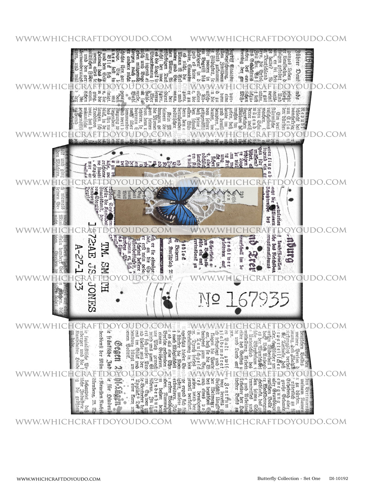 Butterfly Collection - Set One - DI-10192 - Digital Download