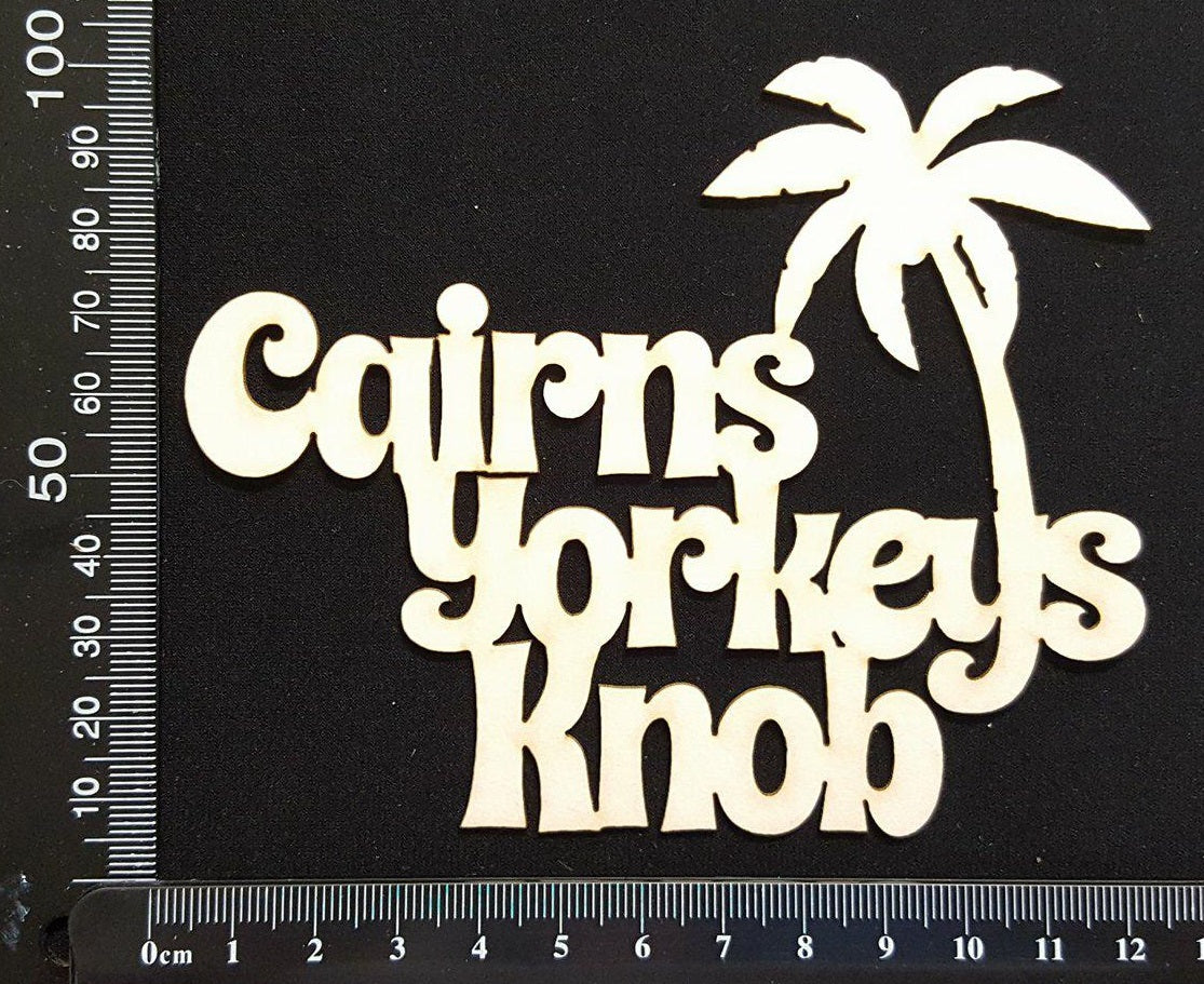 Cairns Yorkeys Knob - B - White Chipboard