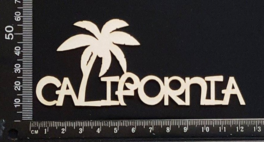 California - White Chipboard