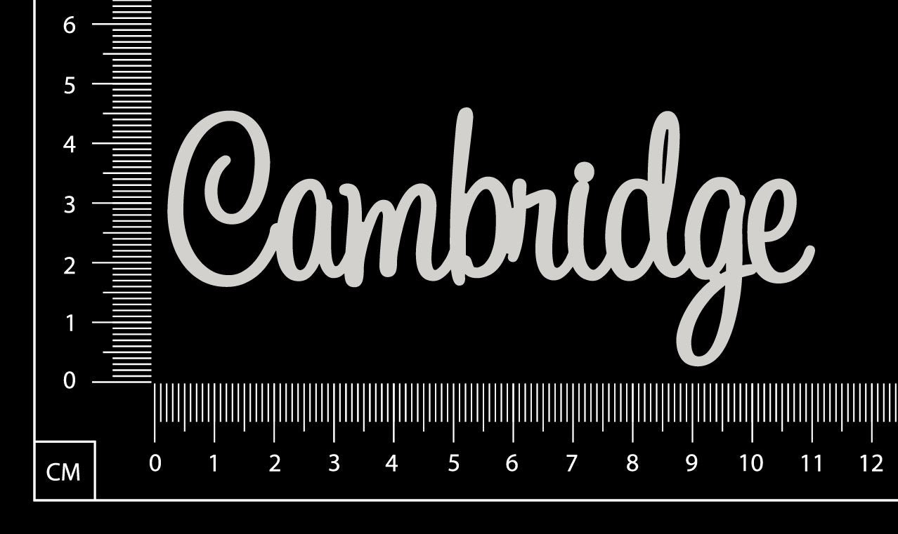 Cambridge - White Chipboard