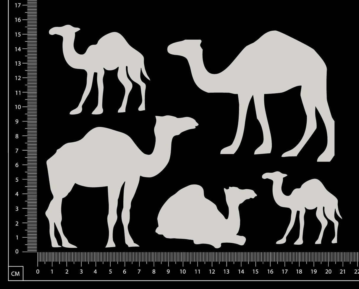 Camel Set - A - White Chipboard