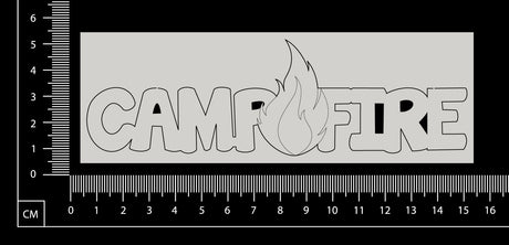 Campfire - White Chipboard