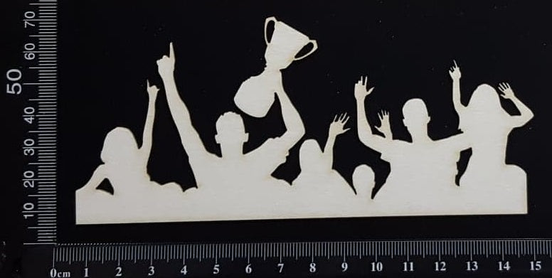 Champion Border - B - White Chipboard