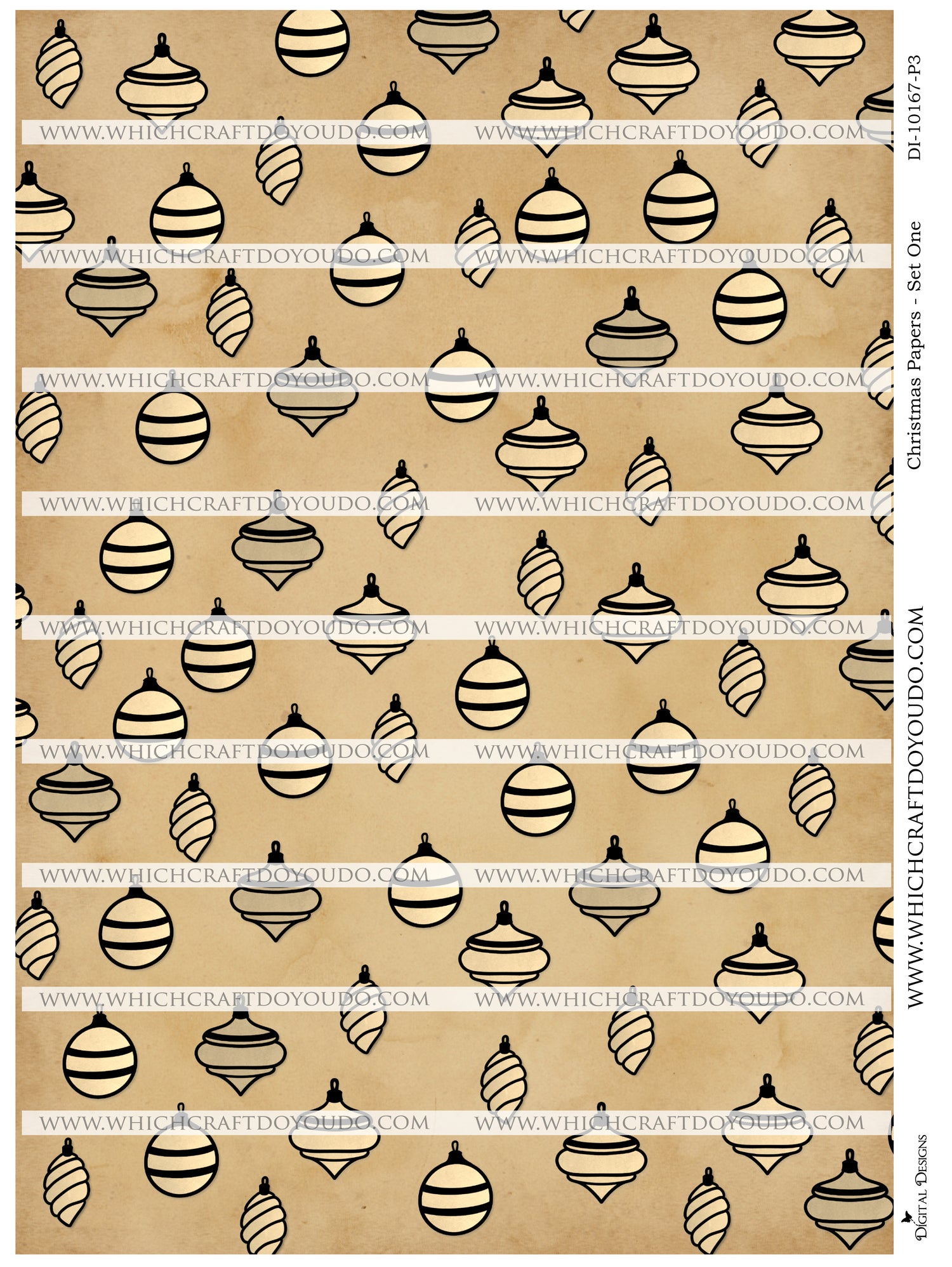 Christmas Papers - Set One - DI-10167 - Digital Download