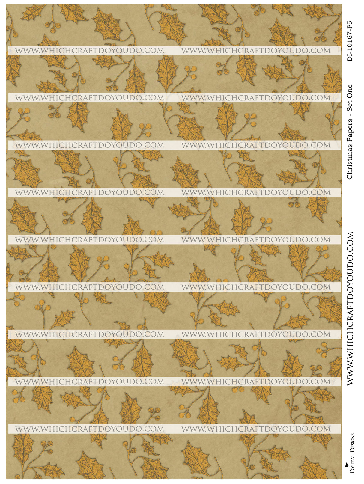 Christmas Papers - Set One - DI-10167 - Digital Download