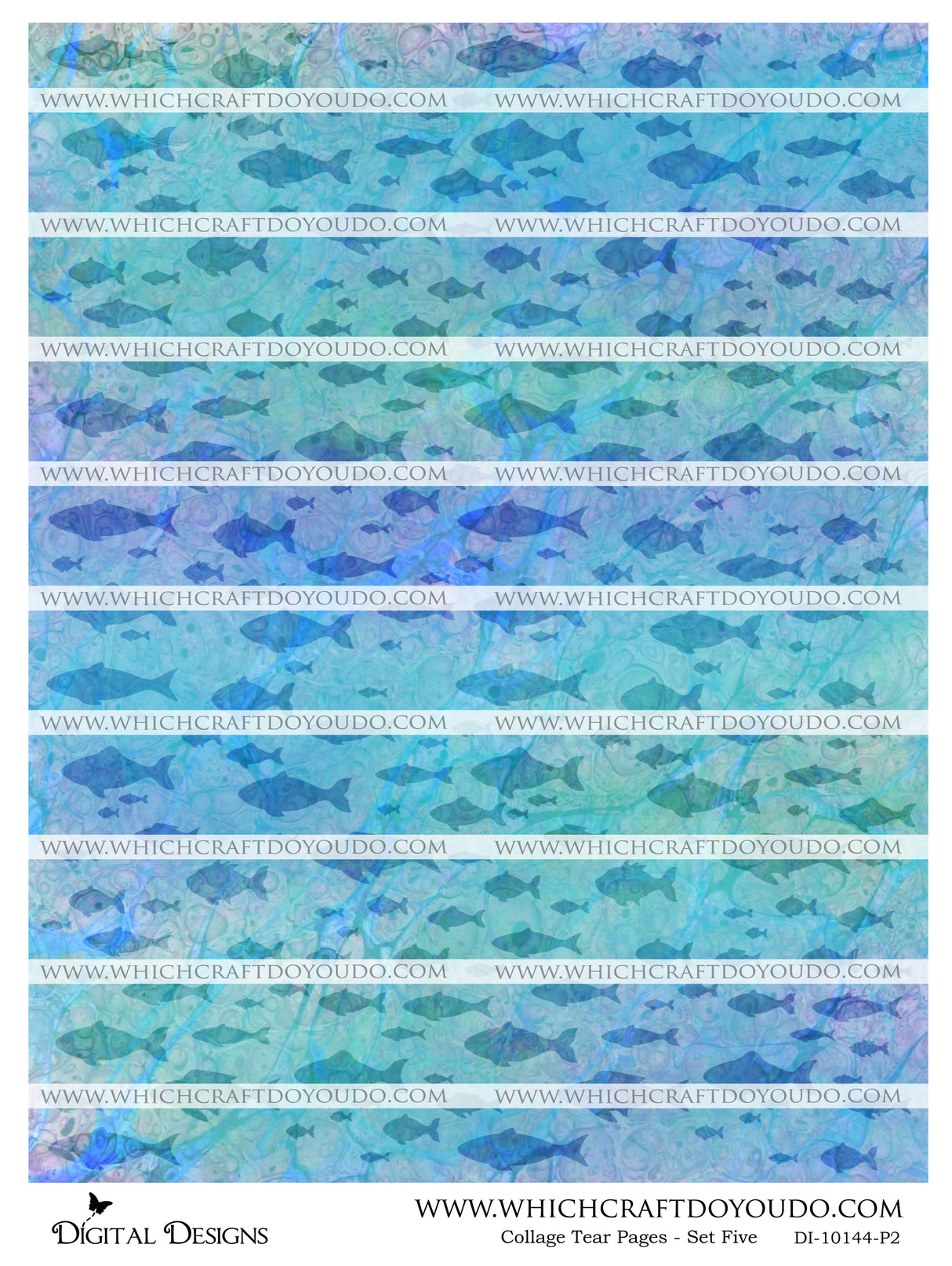 Collage Tear Pages - Set Five - DI-10144 - Digital Download