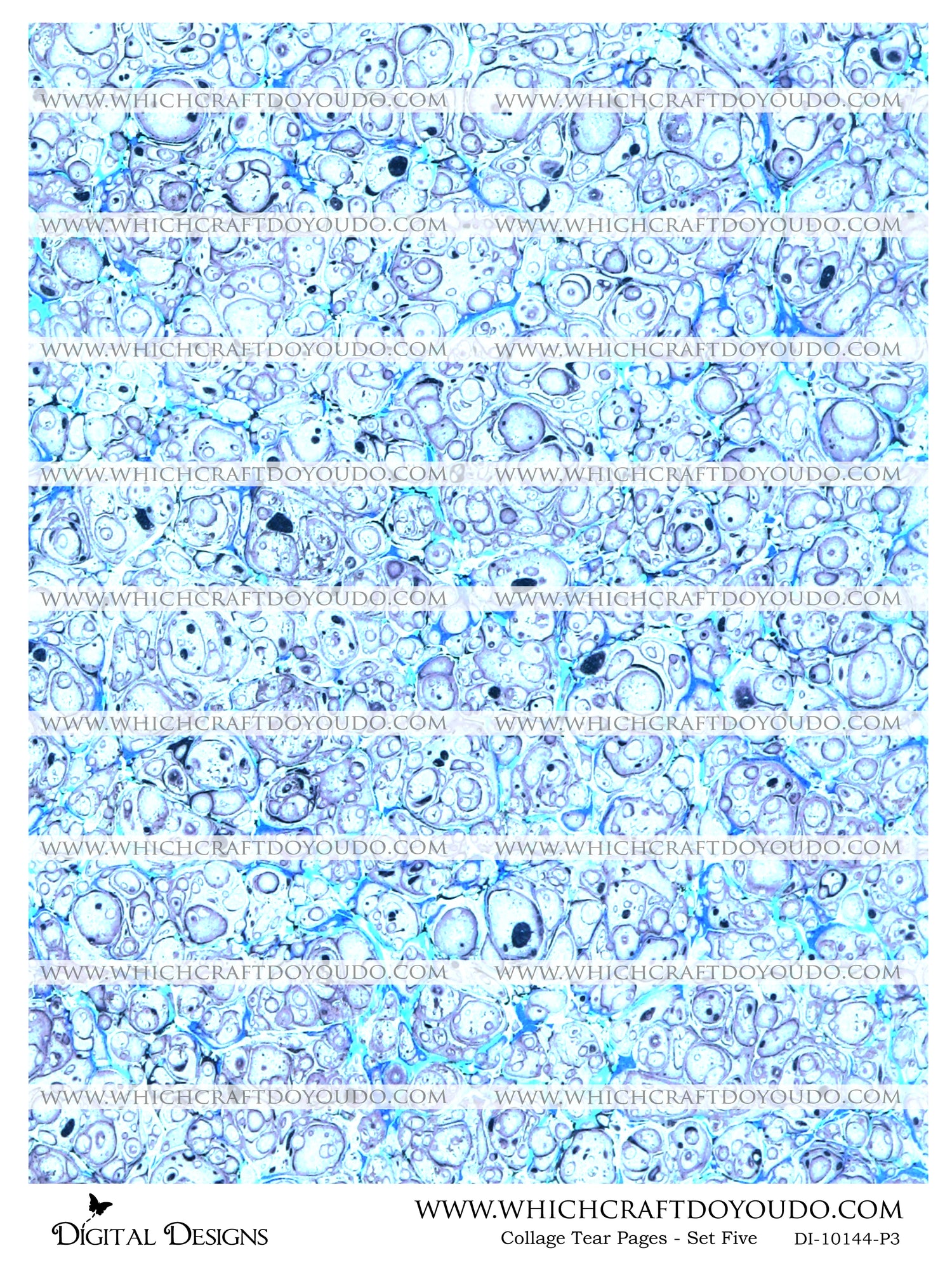 Collage Tear Pages - Set Five - DI-10144 - Digital Download