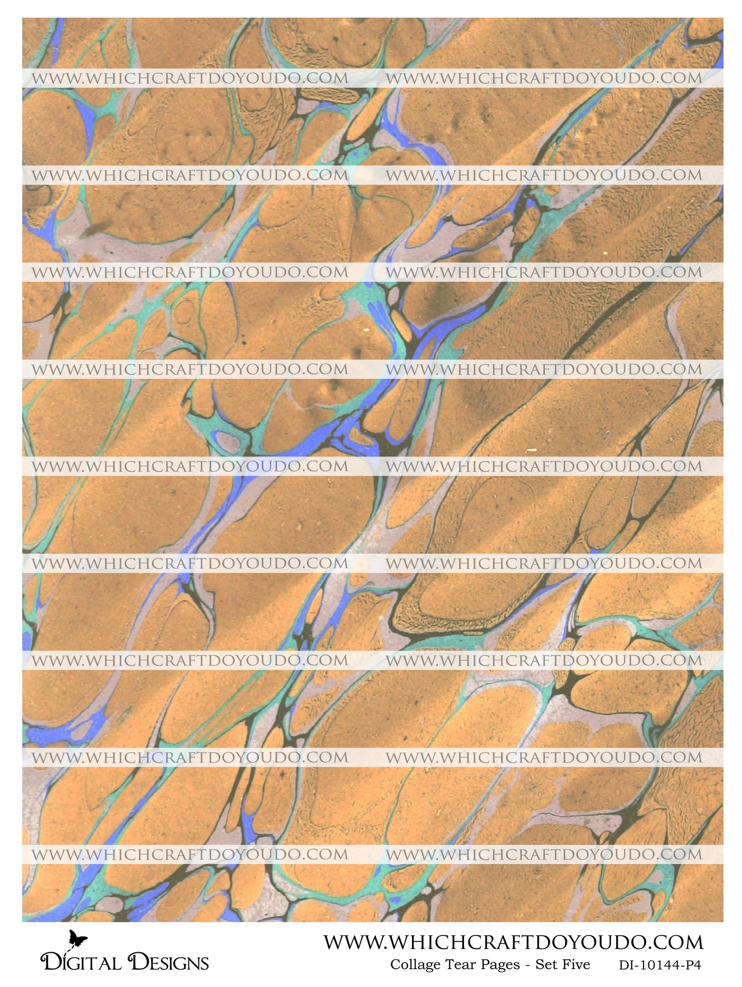 Collage Tear Pages - Set Five - DI-10144 - Digital Download