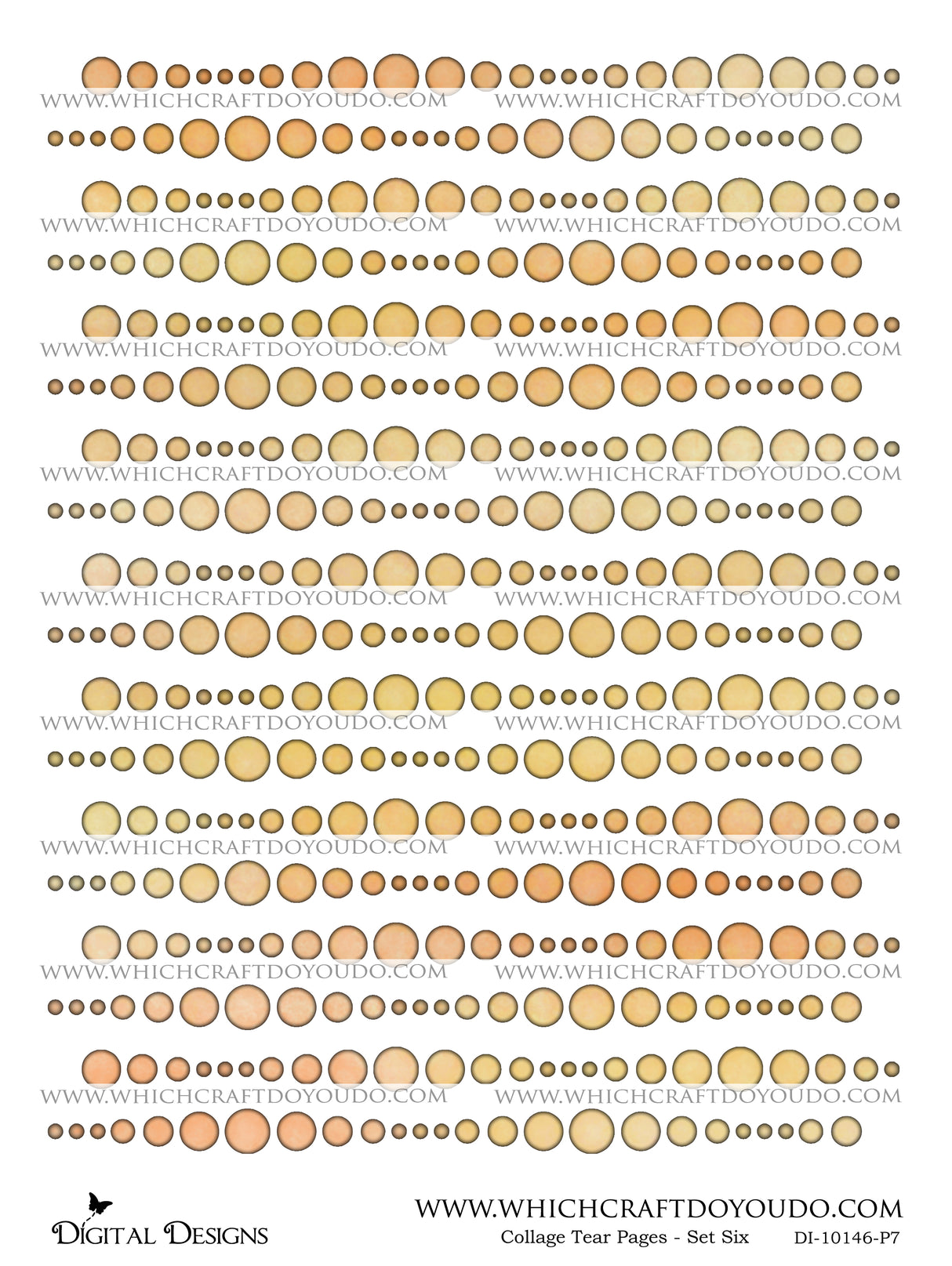Collage Tear Pages - Set Six - DI-10146 - Digital Download