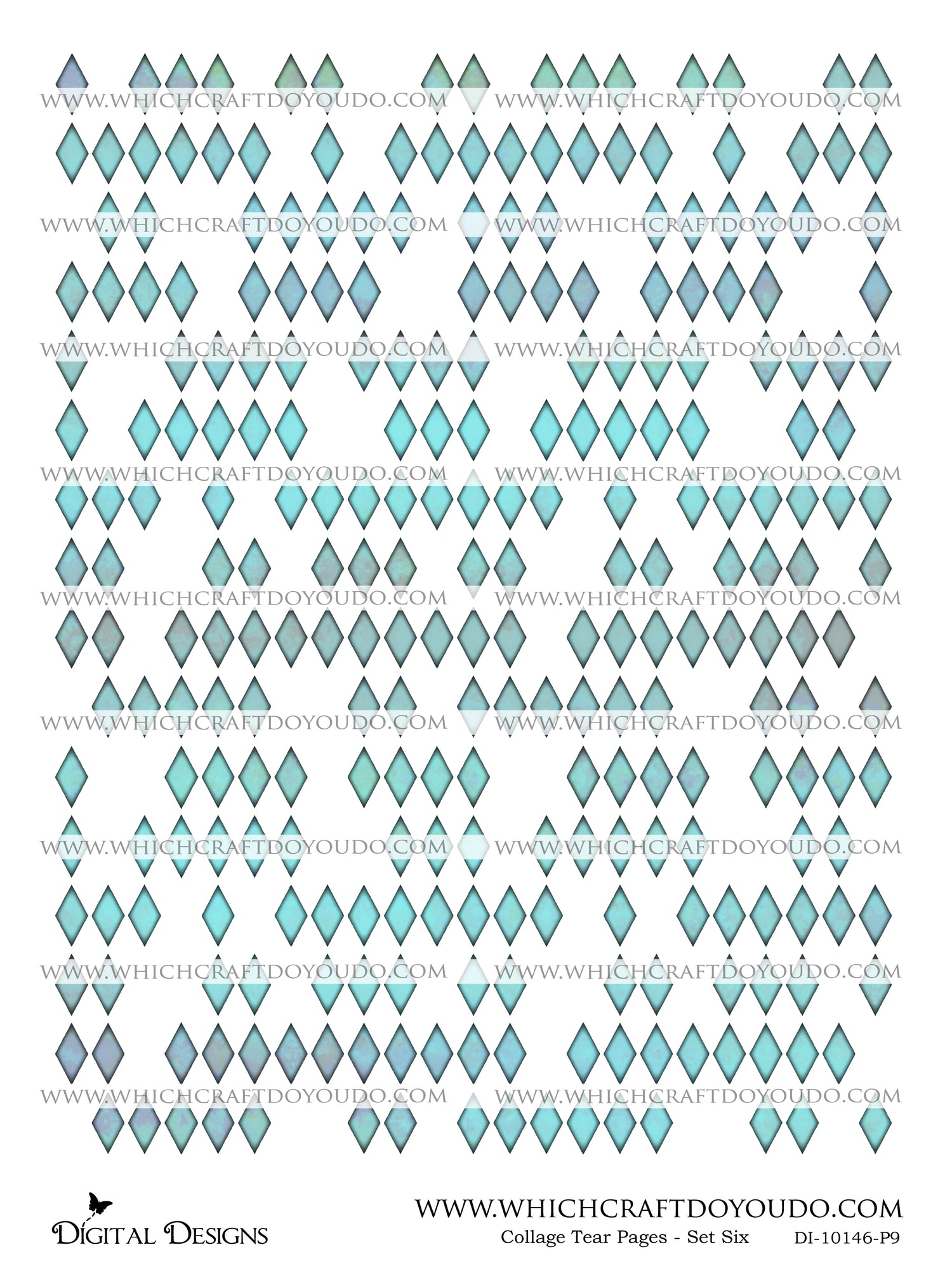 Collage Tear Pages - Set Six - DI-10146 - Digital Download