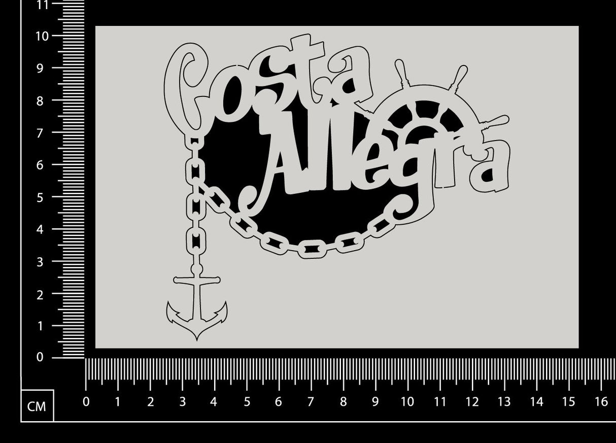 Costa Allegra - White Chipboard