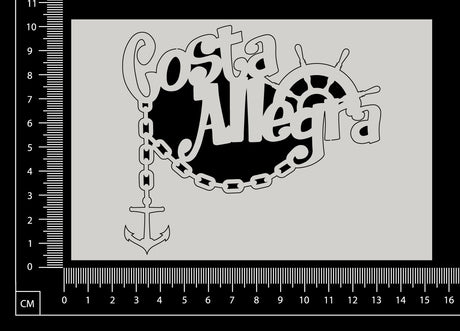 Costa Allegra - White Chipboard