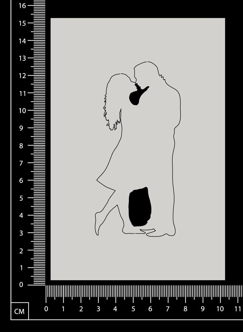 Couple in Love - White Chipboard