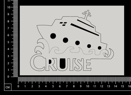 Cruise - White Chipboard