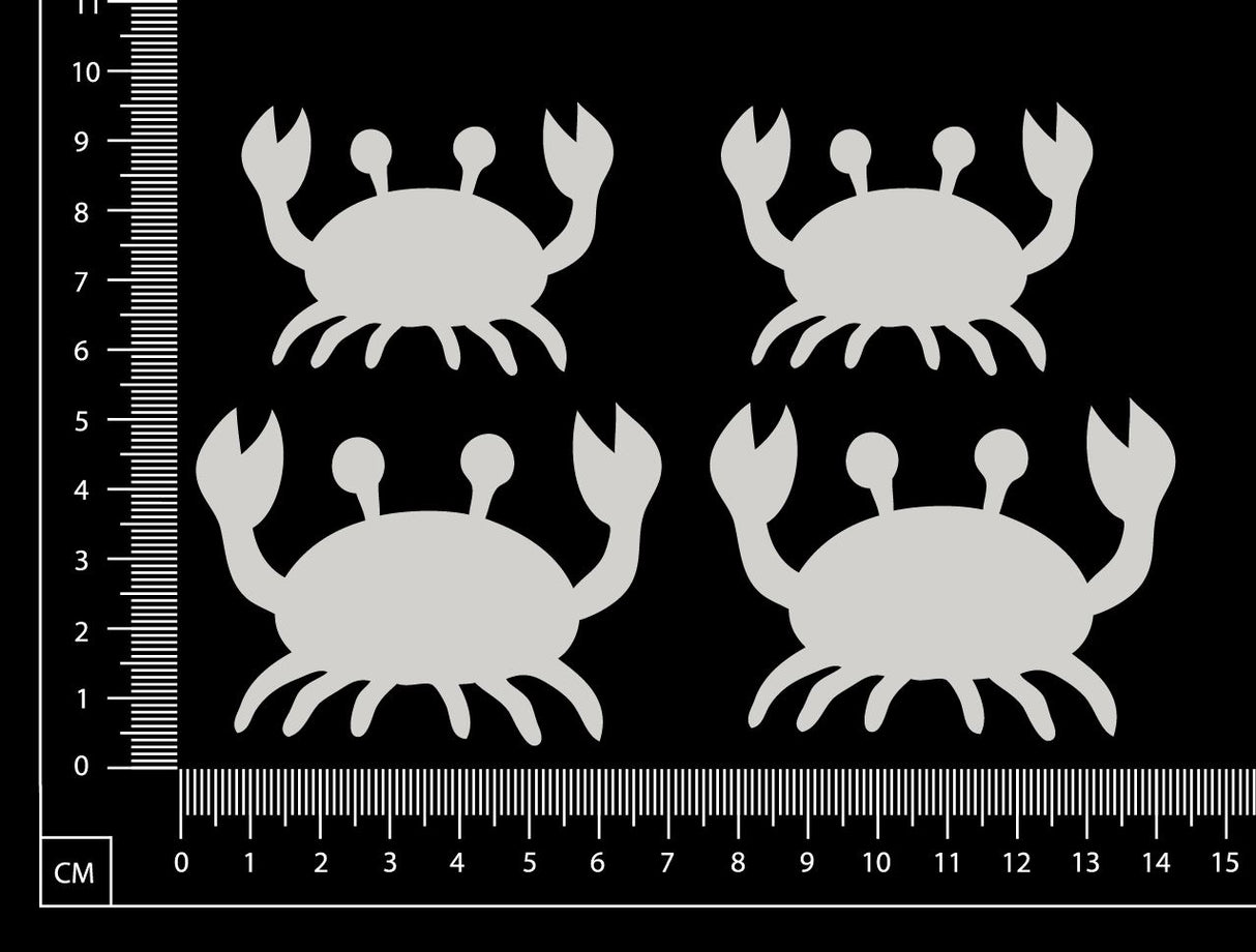 Crustaceans Set - A - White Chipboard