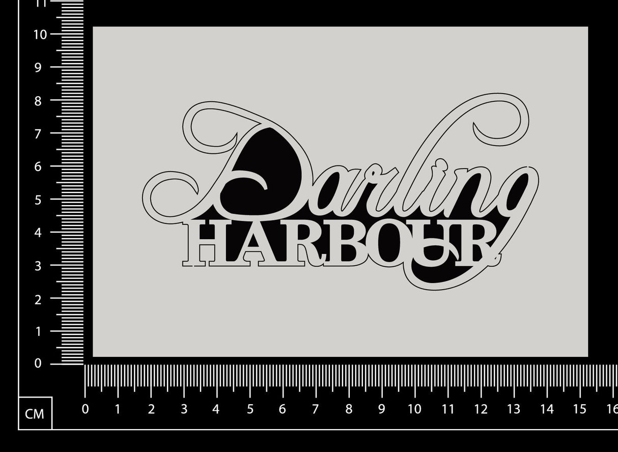 Darling Harbour - White Chipboard