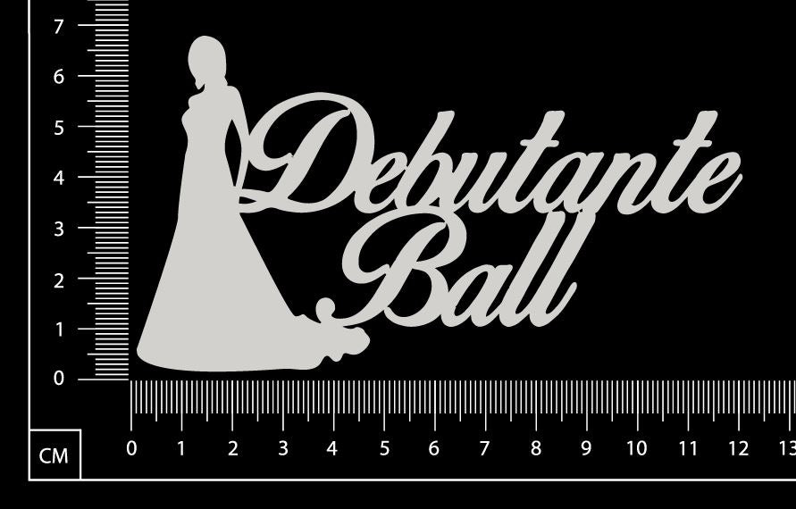 Debutante Ball - A - White Chipboard