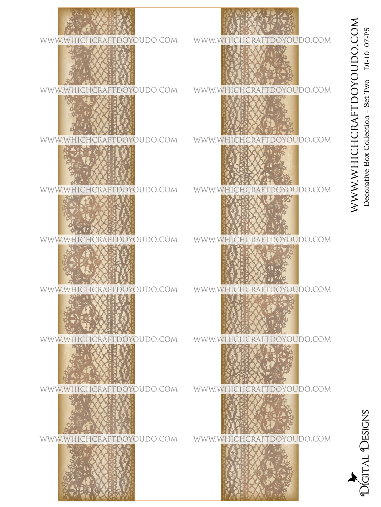 Decorative Box Collection - Set Two - DI-10107 - Digital Download