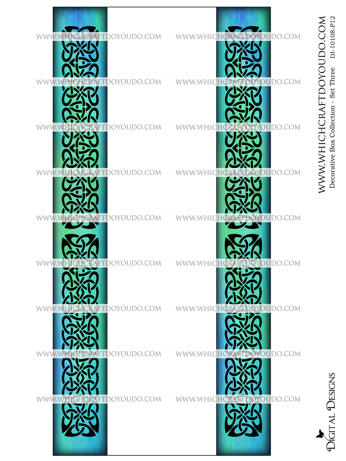 Decorative Box Collection Set Three - DI-10108 - Digital Download