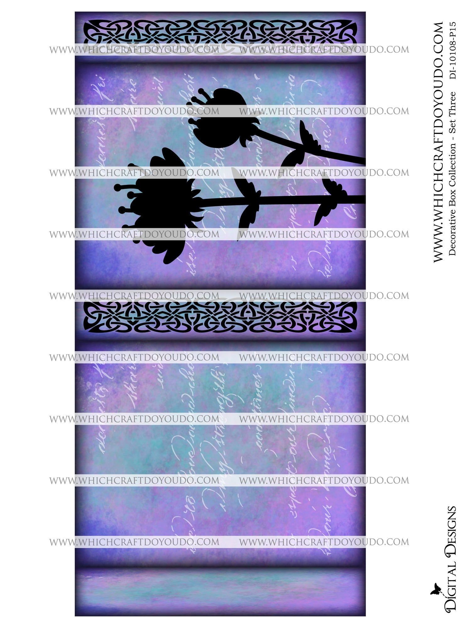 Decorative Box Collection Set Three - DI-10108 - Digital Download