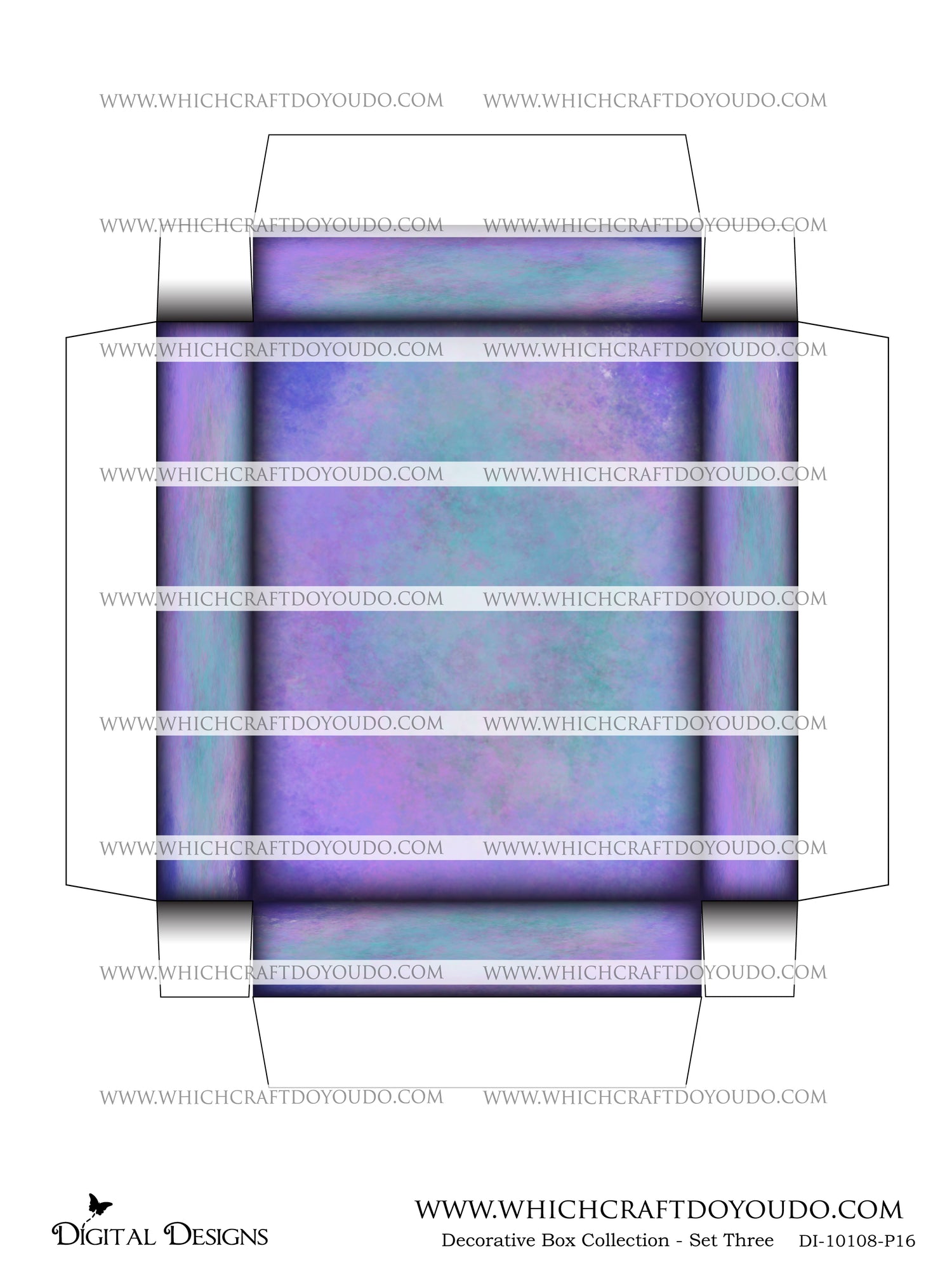 Decorative Box Collection Set Three - DI-10108 - Digital Download