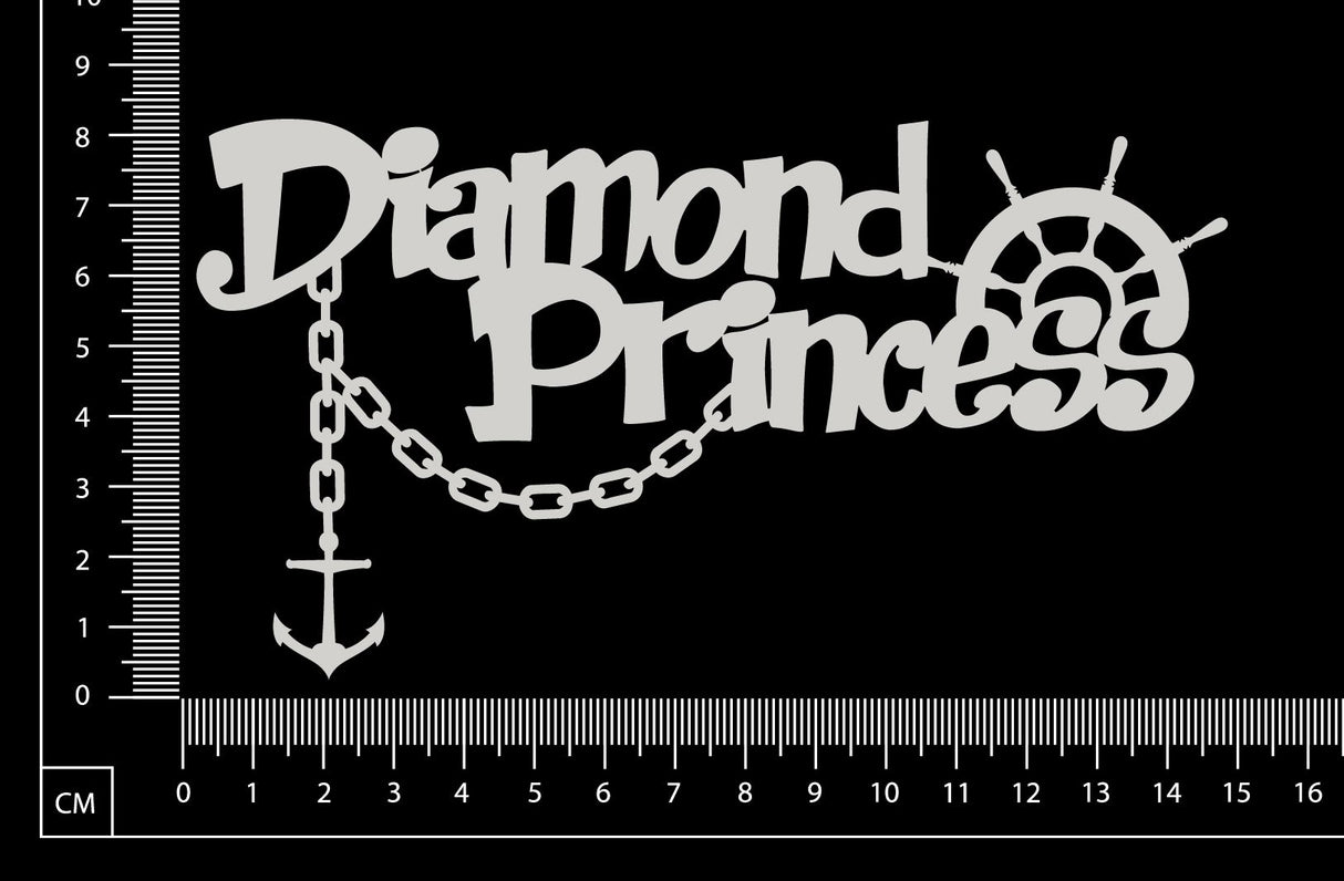 Diamond Princess - White Chipboard