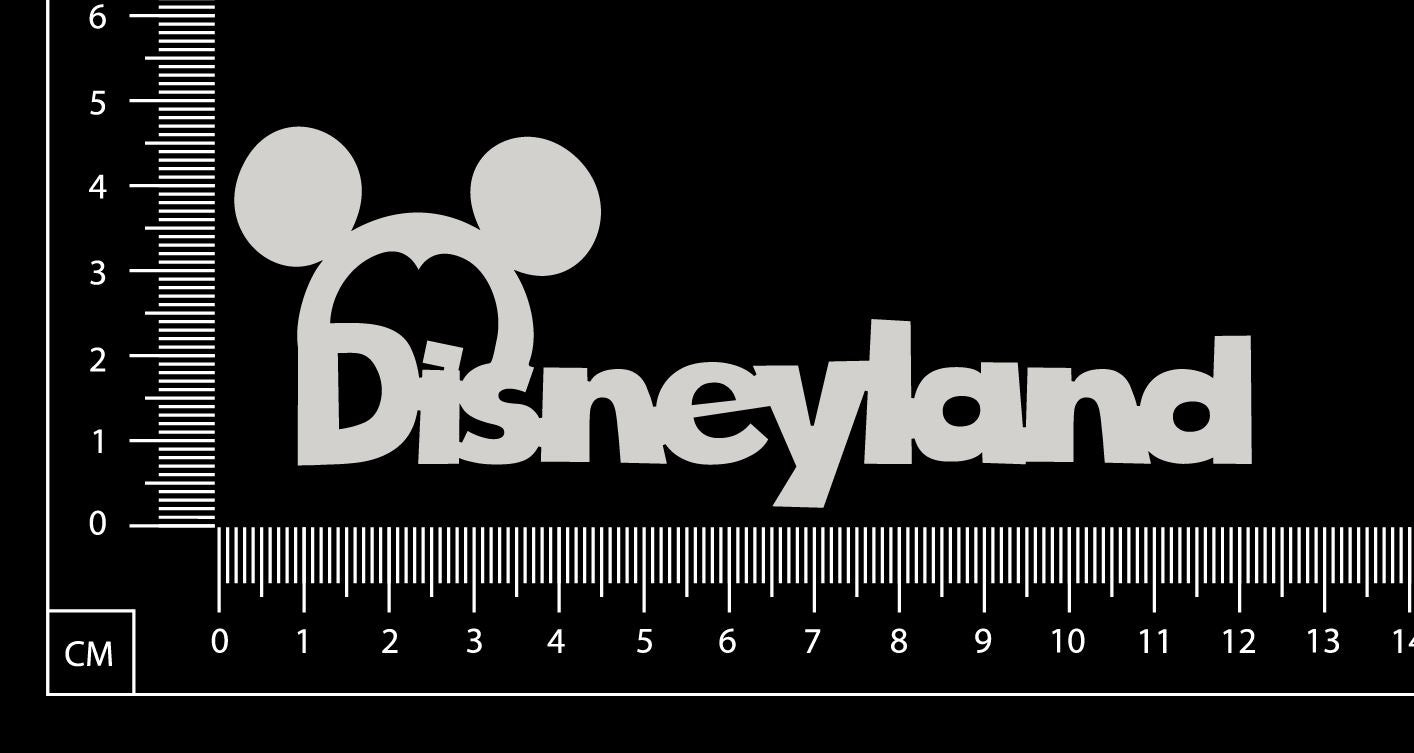 Disneyland - White Chipboard