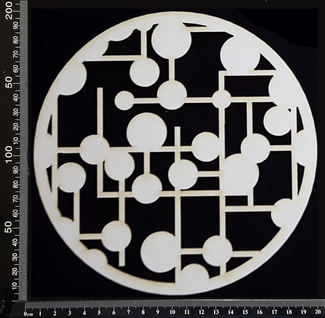 Dream Disc - Retro Mesh - Large - White Chipboard