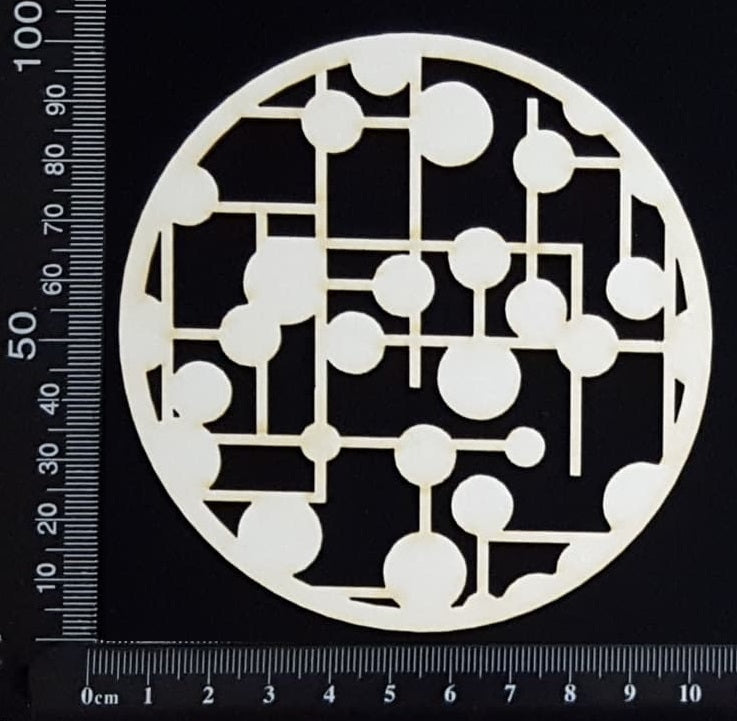 Dream Disc - Retro Mesh - Small - White Chipboard