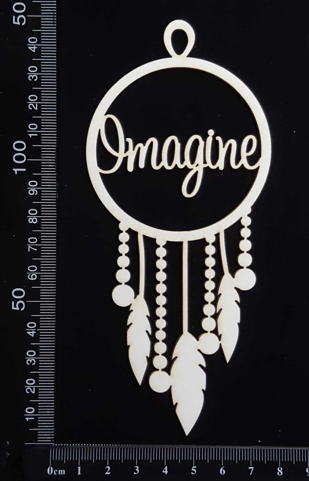 Dreamcatcher - Imagine - White Chipboard