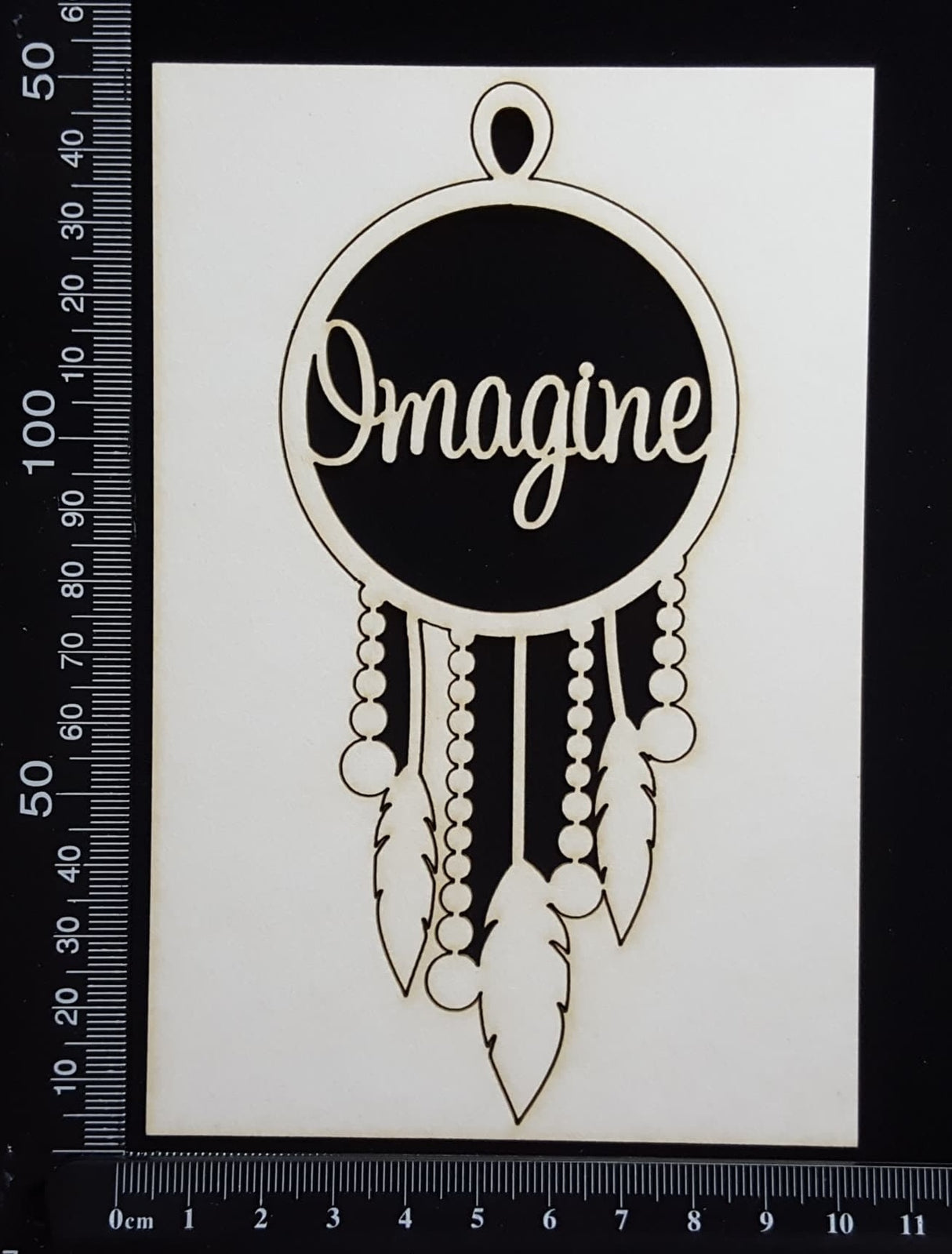 Dreamcatcher - Imagine - White Chipboard