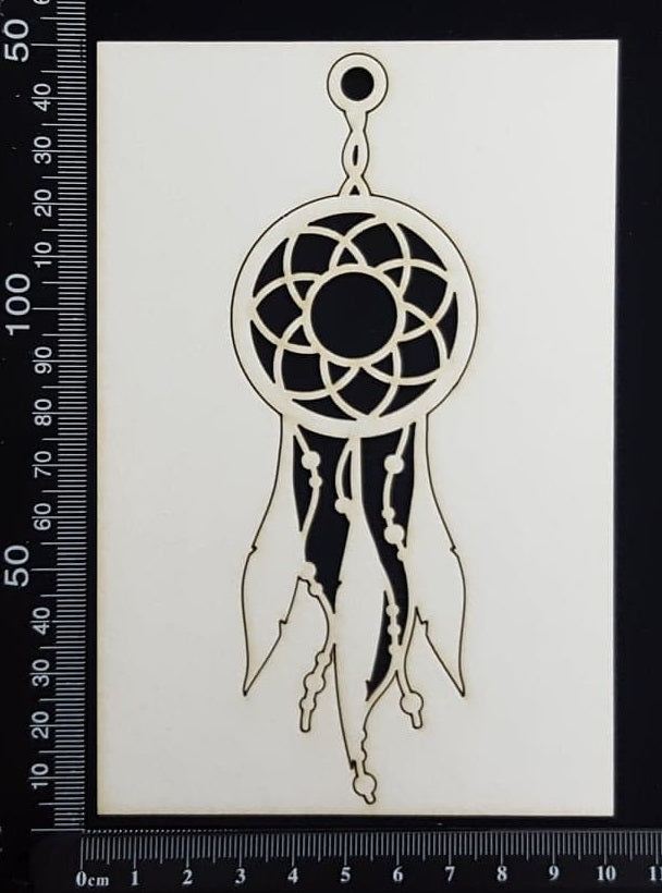 Dreamcatcher - A - White Chipboard