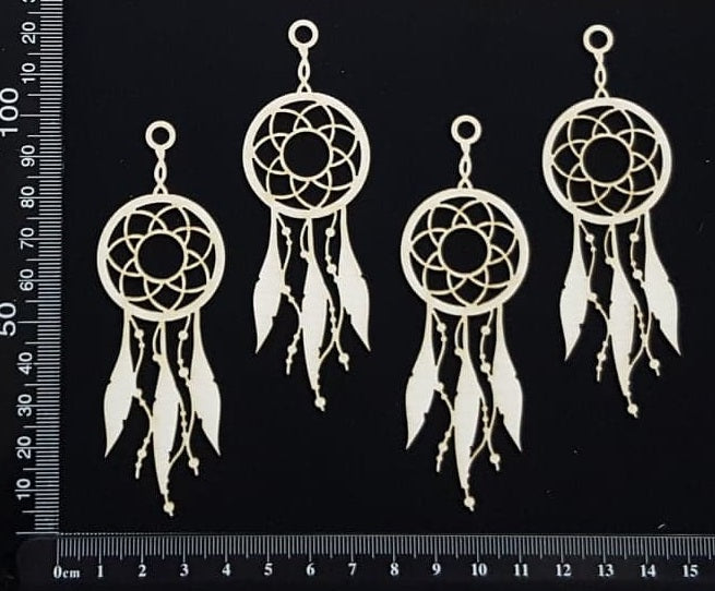 Dreamcatchers - Mini - White Chipboard