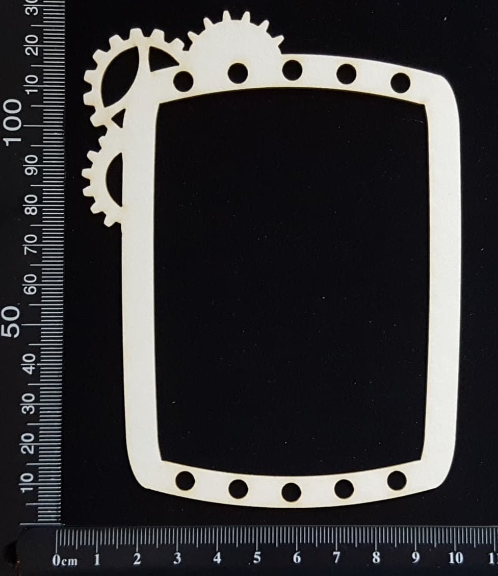 Dreampunk Frame - C - White Chipboard