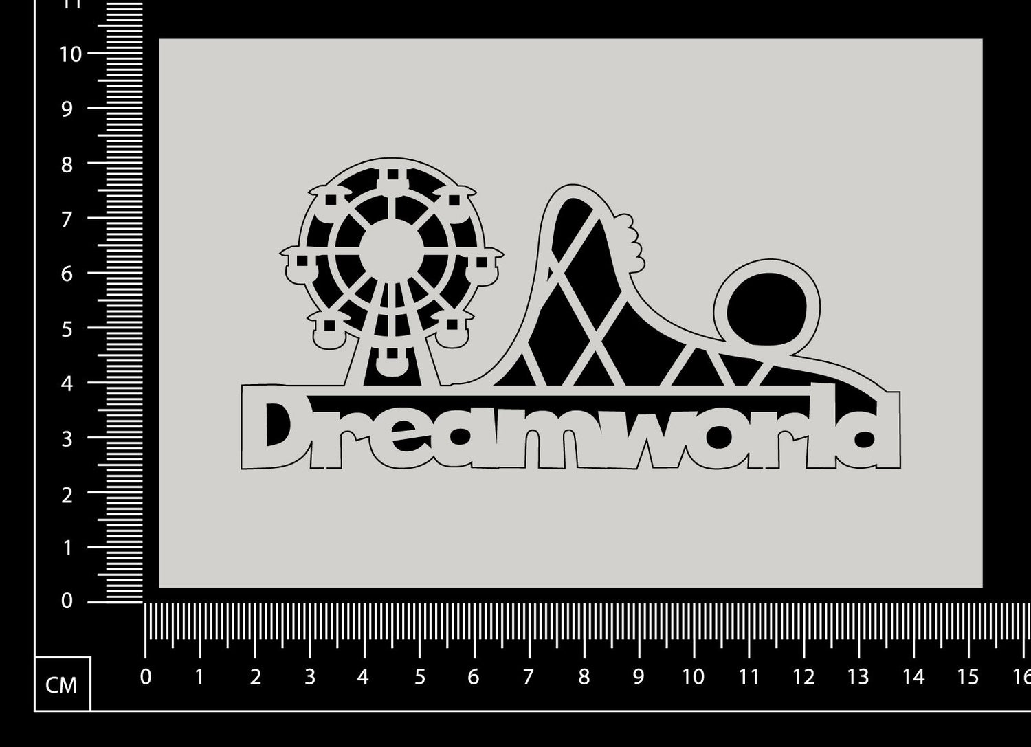 Dreamworld - A - White Chipboard