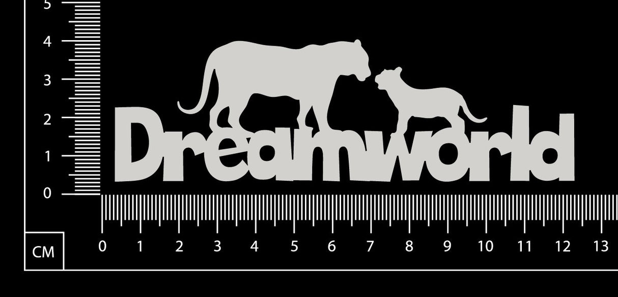 Dreamworld - B - White Chipboard