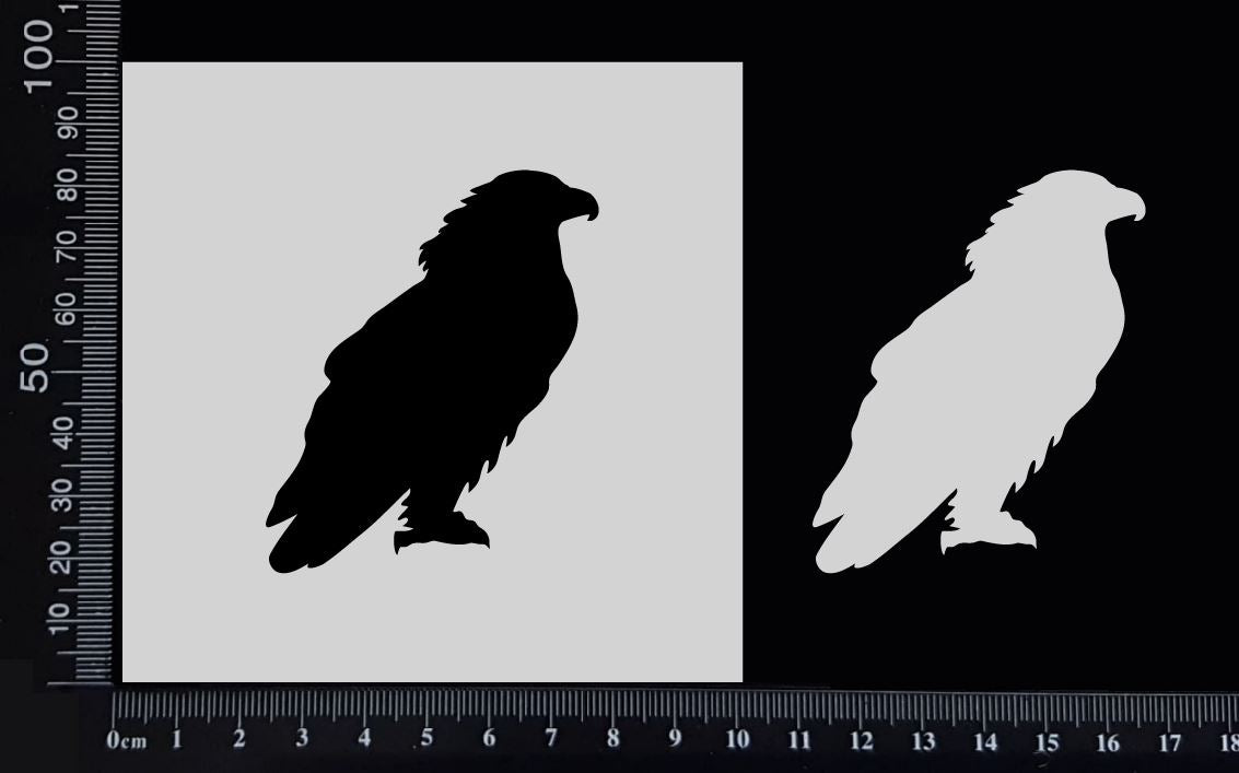 Eagle - A - Stencil - 100mm x 100mm