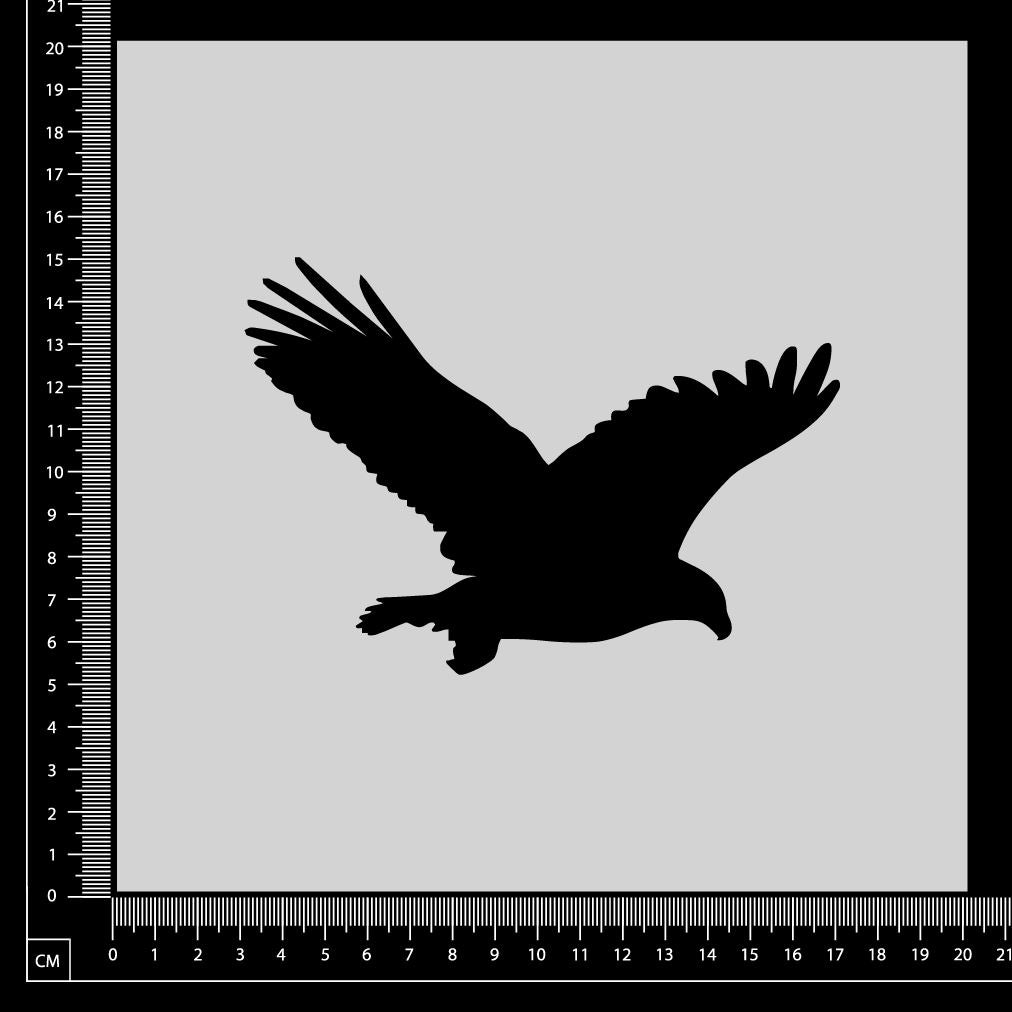 Eagle - C - Stencil - 200mm x 200mm