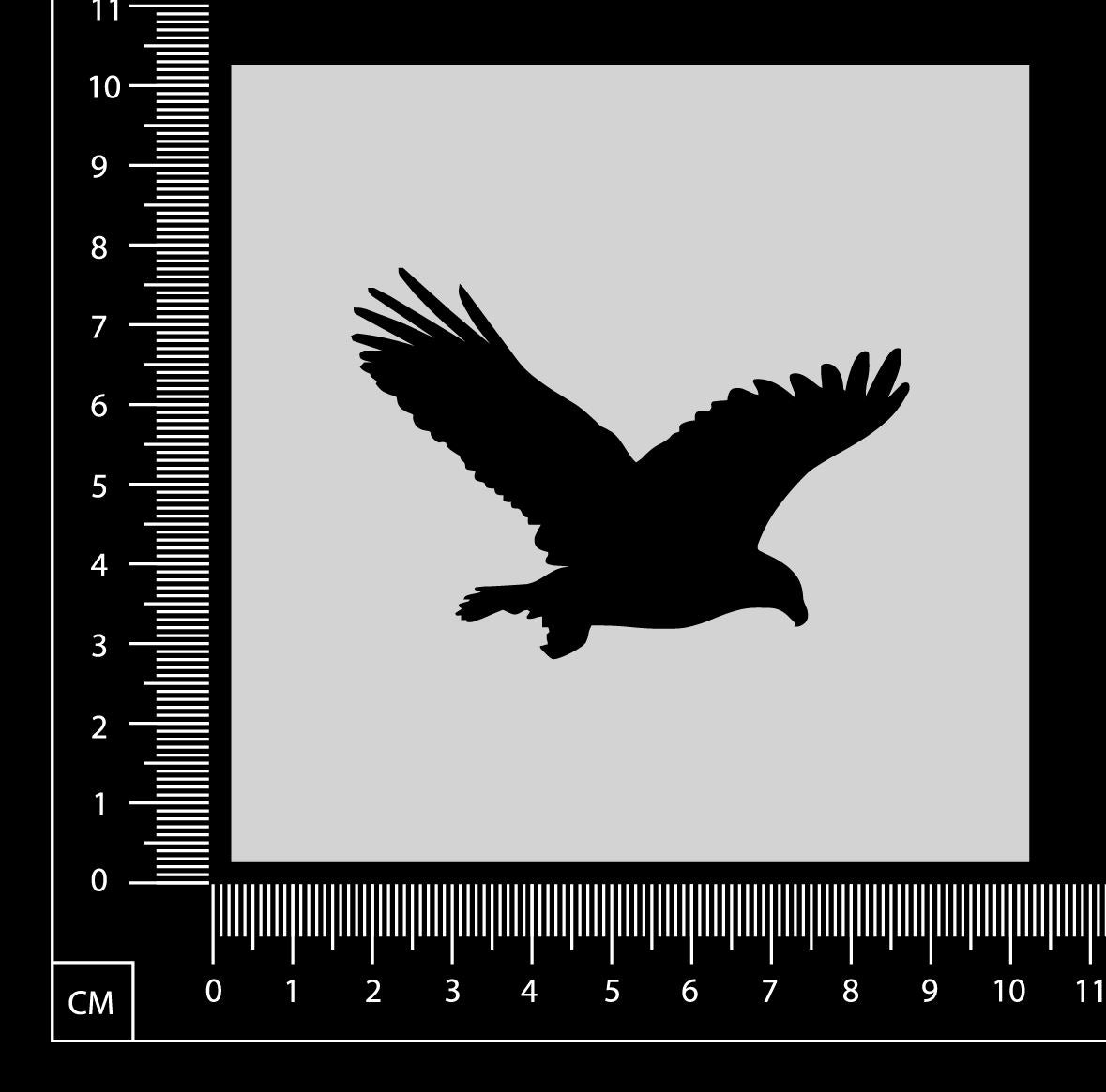 Eagle - C - Stencil - 100mm x 100mm