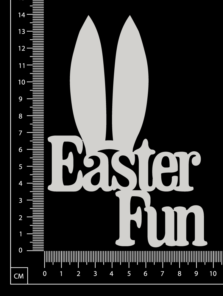 Easter Fun - C - White Chipboard