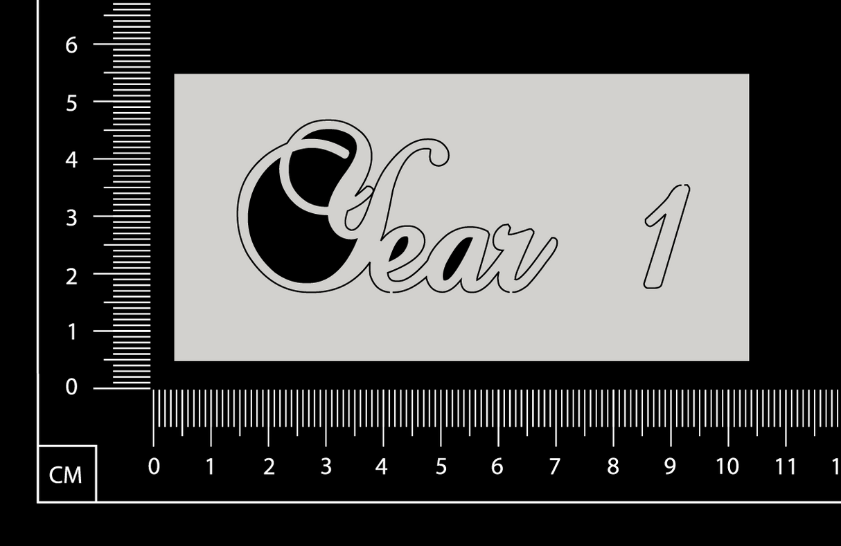 Elegant Word - Year 1 - White Chipboard