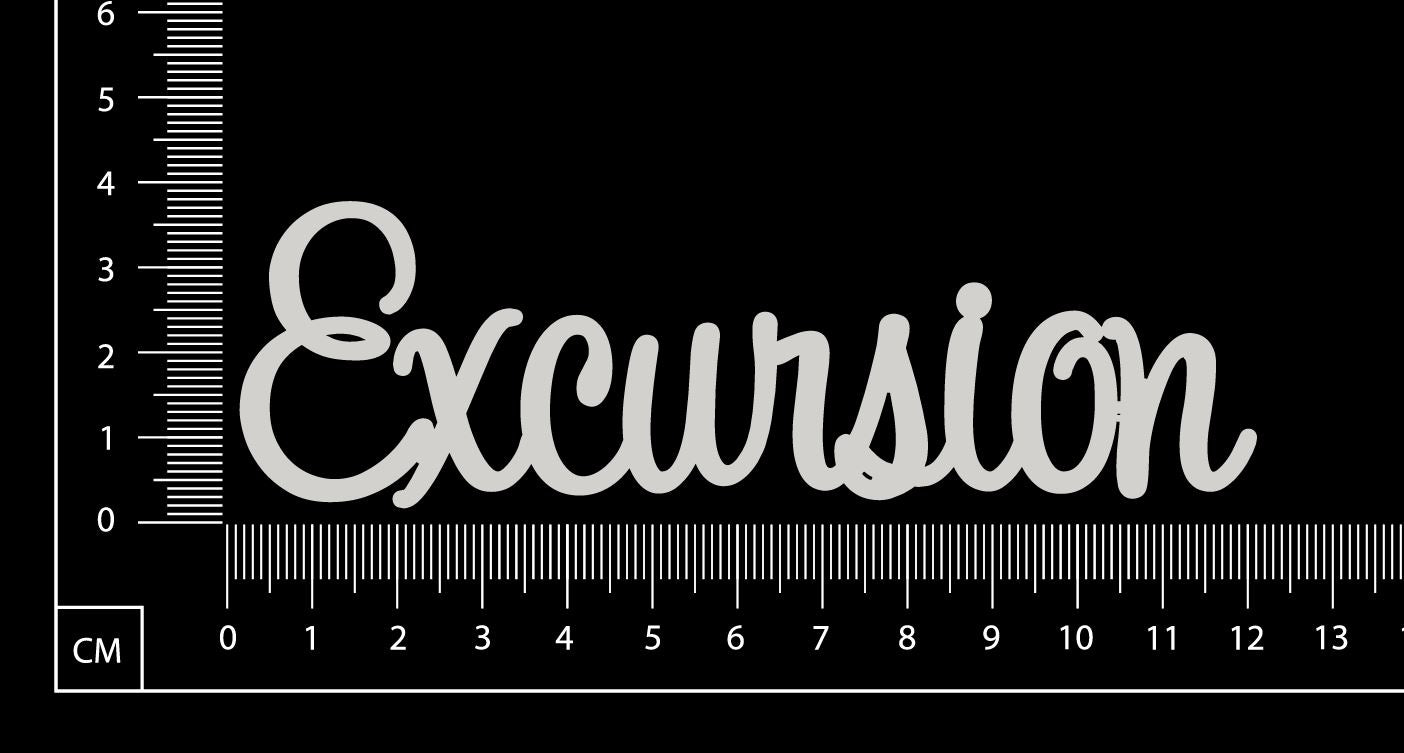 Excursion - White Chipboard