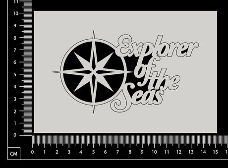 Explorer of the Seas - D - White Chipboard