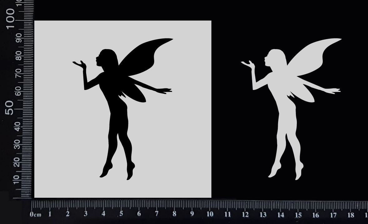 Fairy - A - Stencil - 100mm x 100mm