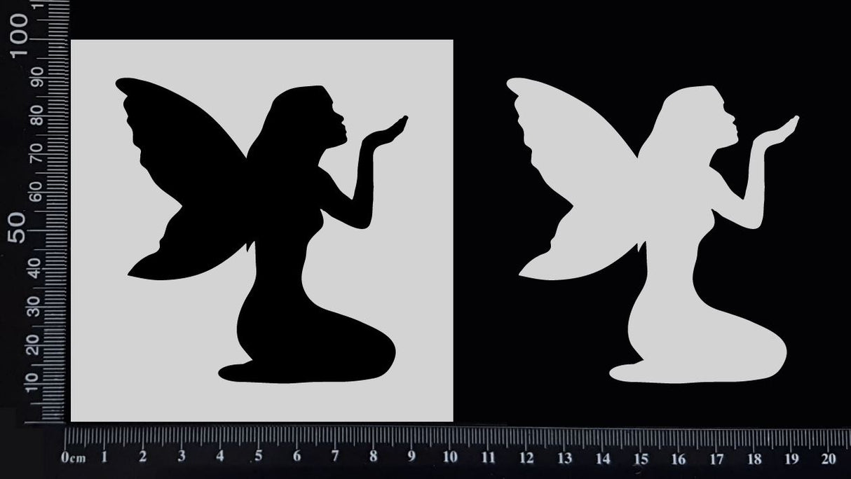 Fairy - C - Stencil - 100mm x 100mm