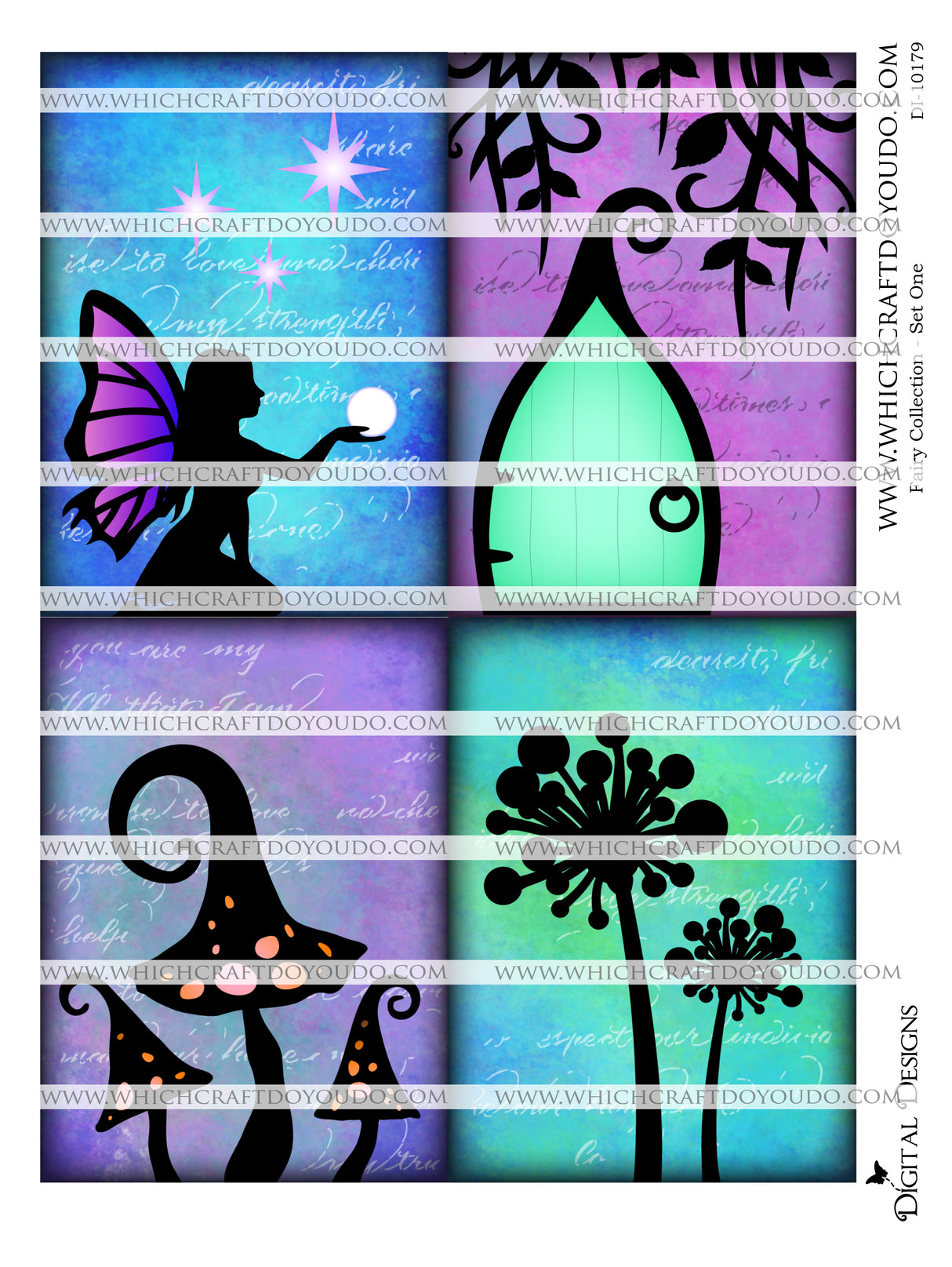 Fairy Collection - Set One - DI-10179 - Digital Download