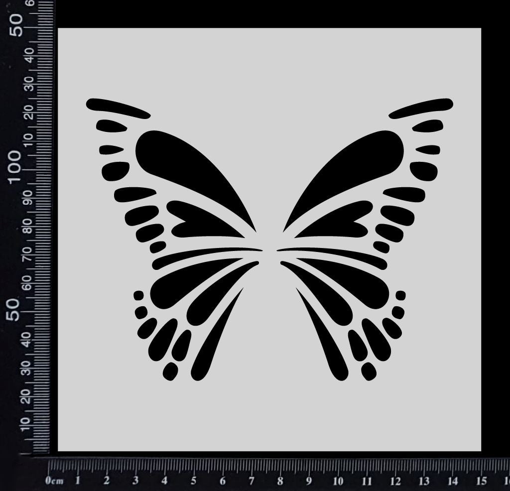 Fairy Wings - A - Stencil - 150mm x 150mm