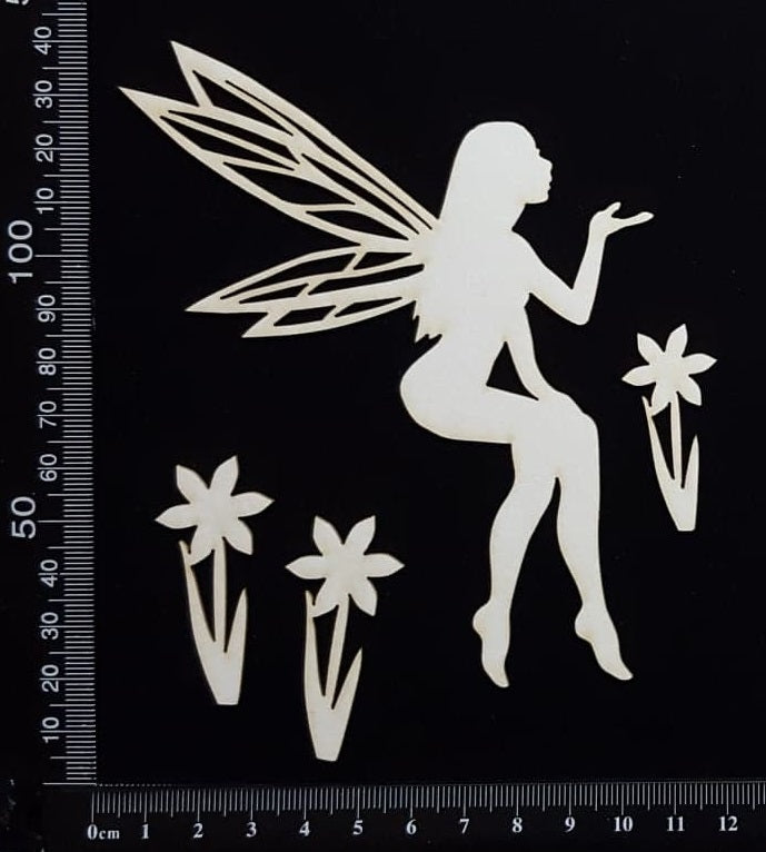 Fairy Set - AA - White Chipboard