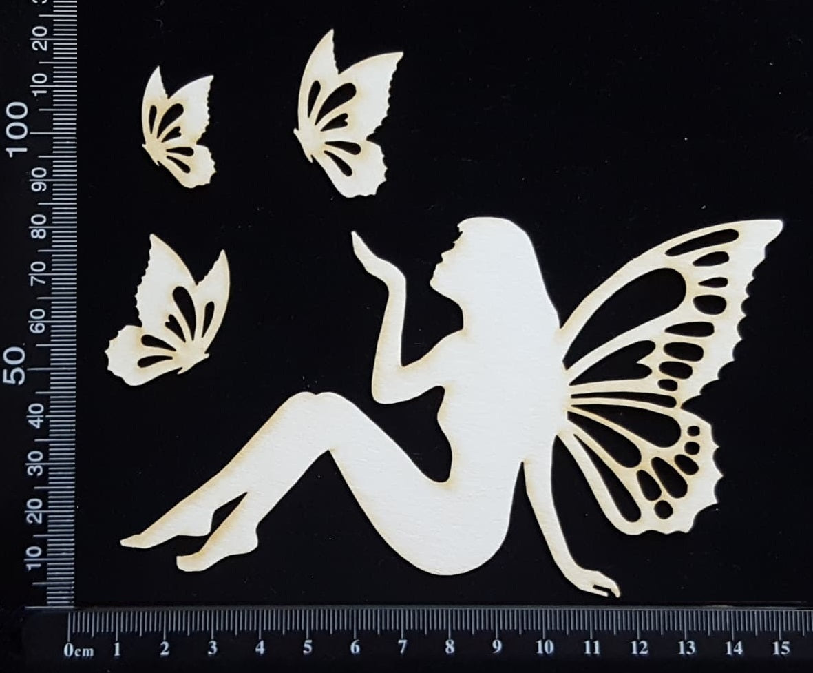 Fairy Set - AS - White Chipboard