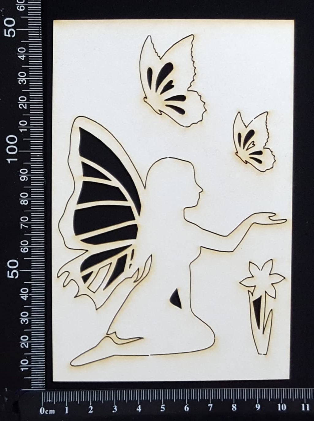 Fairy Set - AT - White Chipboard